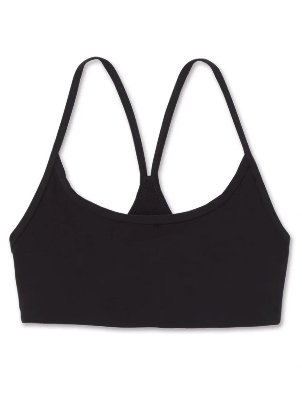 Vuori All The Feels Black Sports Bra sz L